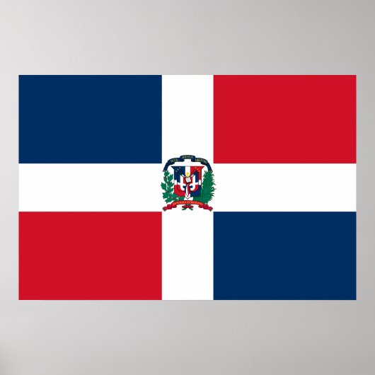 Naval Ensign, Dominicaanse Republiek, Dominica Poster (Voorkant)