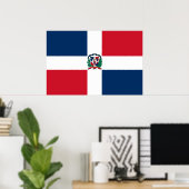 Naval Ensign, Dominicaanse Republiek, Dominica Poster (Thuiskantoor)