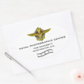 Naval Fotografisch Centrum Sticker (Envelop)