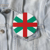 Naval Jack bulgaria, Bulgarije Ronde Button 4,0 Cm (In situ)