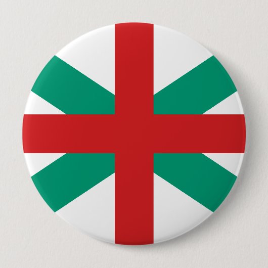 Naval Jack bulgaria, Bulgarije Ronde Button 4,0 Cm (Voorkant)