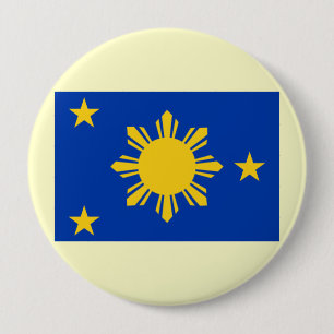 Naval Jack de Filipijnen, Filipijnen Ronde Button 4,0 Cm