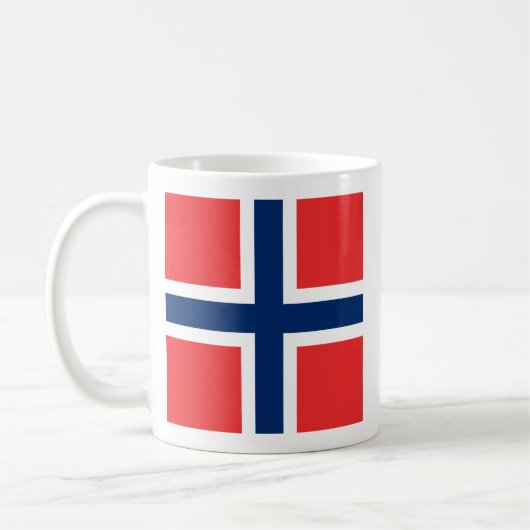 Naval Jack Noorwegen, Noorwegen Koffiemok (Links)