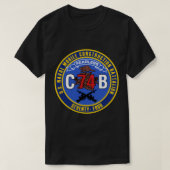 Naval Mobile Construction Battalion 74 (NMCB-74) T-shirt (Design voorkant)