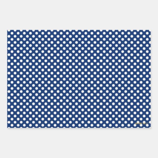 Naval Pup Annapolitan Wrapping Paper Set van 3 (Voorkant 3)