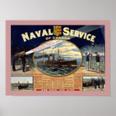 Naval Service of Canada (canvas) Poster (Voorkant)