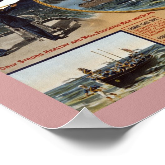 Naval Service of Canada (canvas) Poster (Hoek)