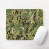 Naval Woodland Camouflage Muismat (Met muis)