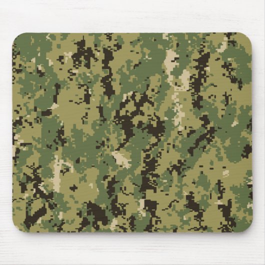 Naval Woodland Camouflage Muismat (Voorkant)