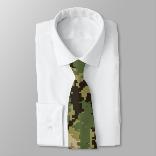 Naval Woodland Camouflage Stropdas (Gebonden)
