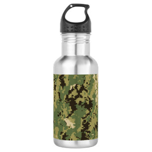 Naval Woodland Camouflage Waterfles