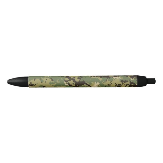 Naval Woodland Camouflage Zwarte Inkt Pen (Voorkant)