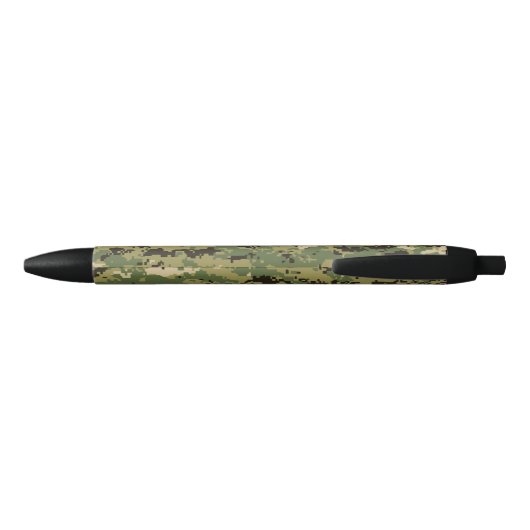 Naval Woodland Camouflage Zwarte Inkt Pen (Achterkant)