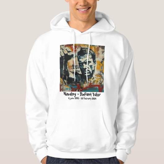 Navalny - Defiant Valor Hoodie (Voorkant)