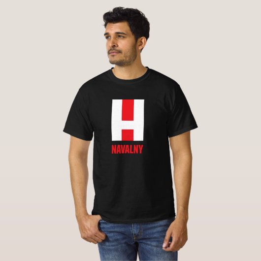 NAVALNY! T-SHIRT (Voorkant volledig)