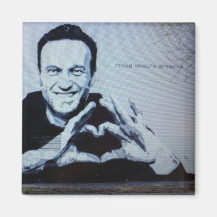 Navalny the Hero van onze tijd Magneet