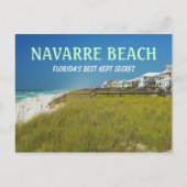 Navarra Beach - het beste geheim van Florida Briefkaart (Voorkant)