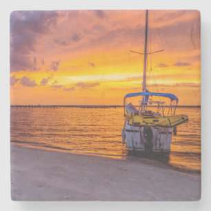 Navarra Florida Fire Sunset Stenen Onderzetter