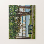 Navarra Park Bench en Bridge Legpuzzel (Verticaal)