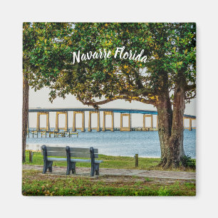 Navarra Park Bench en Bridge Square Magnet