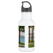 Navarra Park Bench en Bridge Stainless Steel Wate Waterfles (Achterkant)