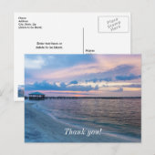 Navarra Santa Rosa Sunset Dank u Briefkaart (Voorkant / Achterkant)