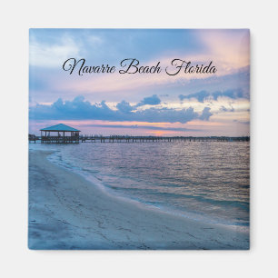 Navarra Santa Rosa Sunset Square Magnet