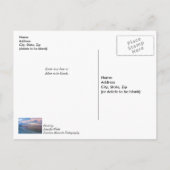 Navarra Santa Rosa Sunset Thinking You Briefkaart (Achterkant)