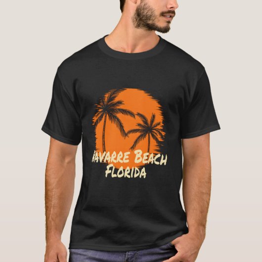 Navarre Beach FL Florida Vakantie Souvenir Sun Pal T-shirt (Voorkant)