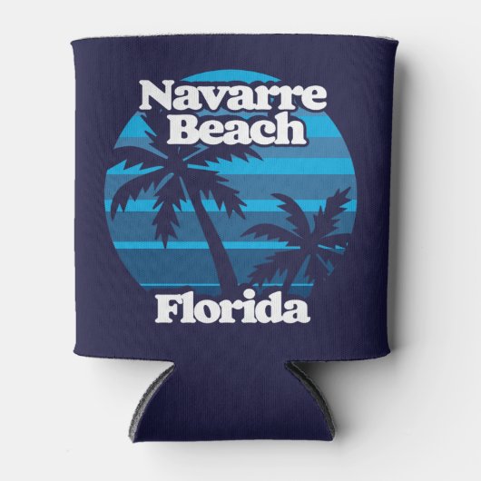 Navarre Beach Florida Blikjeskoeler (Voorkant)