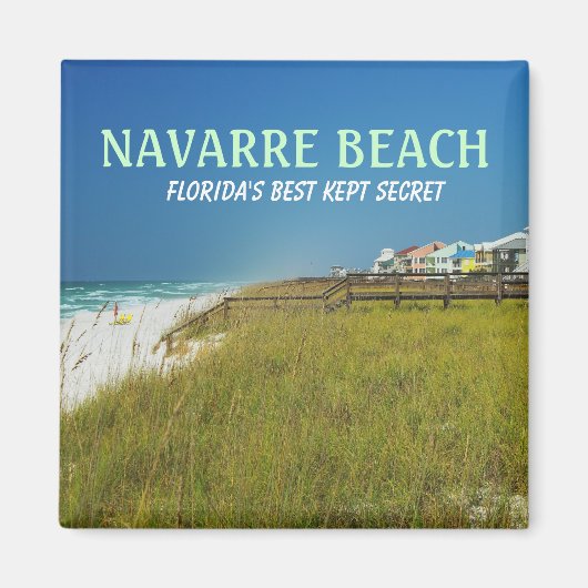 NAVARRE BEACH FLORIDA MAGNEET (Voorkant)