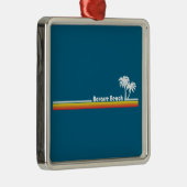 Navarre Beach Florida Metalen Ornament (Rechts)