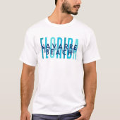 Navarre Beach Florida (Ocean Waves) T-shirt (Voorkant)