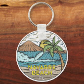 Navarre Beach Florida  Sleutelhanger (Voorkant)