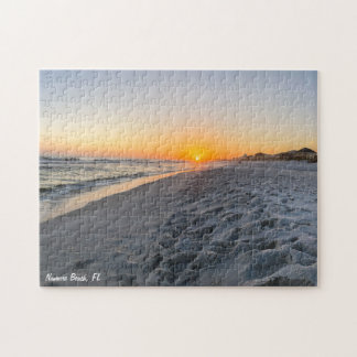 Navarre Beach Florida Sunset Jigzaag Puzzle Legpuzzel