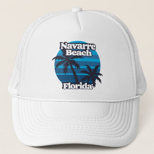 Navarre Beach Florida Trucker Pet (Voorkant)