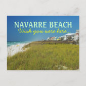 Navarre Beach Florida - Wens dat je hier was Briefkaart (Voorkant)