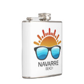 Navarre Beach Florida zonnebril Heupfles (Rechts)