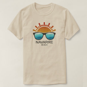 Navarre Beach Florida zonnebril T-shirt