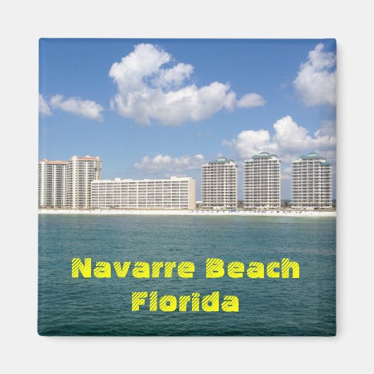 Navarre Beach magneet (Voorkant)