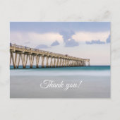 Navarre Beach Vis Pier Dank u Briefkaart (Voorkant)