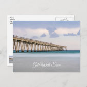 Navarre Beach Vissteiger Beterschap Briefkaart (Voorkant / Achterkant)