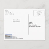 Navarre Beach Vissteiger Beterschap Briefkaart (Achterkant)