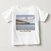 Navarre Beach Vist Pier Baby Toddler T-shirt (Voorkant)