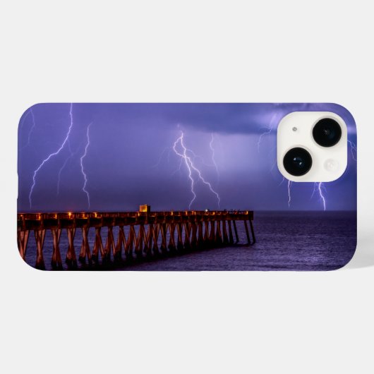 Navarre Florida Lightning Storm Case-Mate iPhone Case (Achterkant (horizontaal))