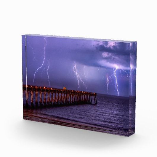 Navarre Florida Lightning Storm Fotoblokken (Rechts)