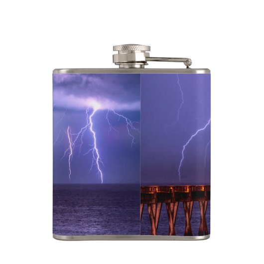 Navarre Florida Lightning Storm Heupfles (Achterkant)