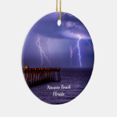 Navarre Florida Lightning Storm Ornament (Rechts)