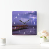 Navarre Florida Lightning Storm Wall klok (Huis)