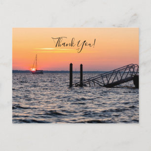 Navarre Florida Santa Rosa Sunrise Dank U Briefkaart
